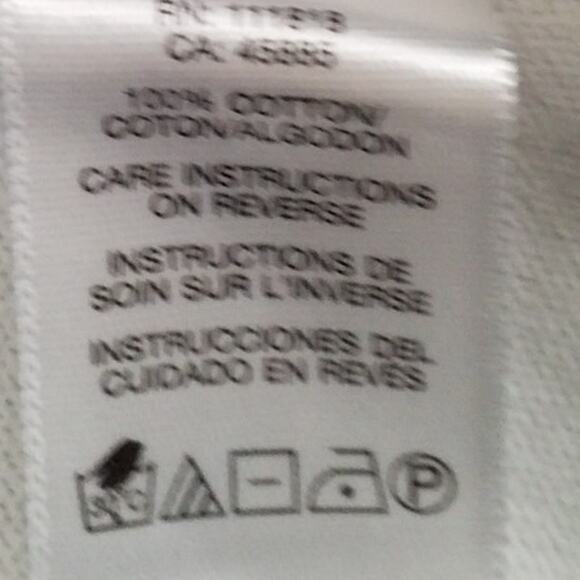 Michael Michael Kors Striped Rhinestone Top Cotton Size S - Picture 6 of 7